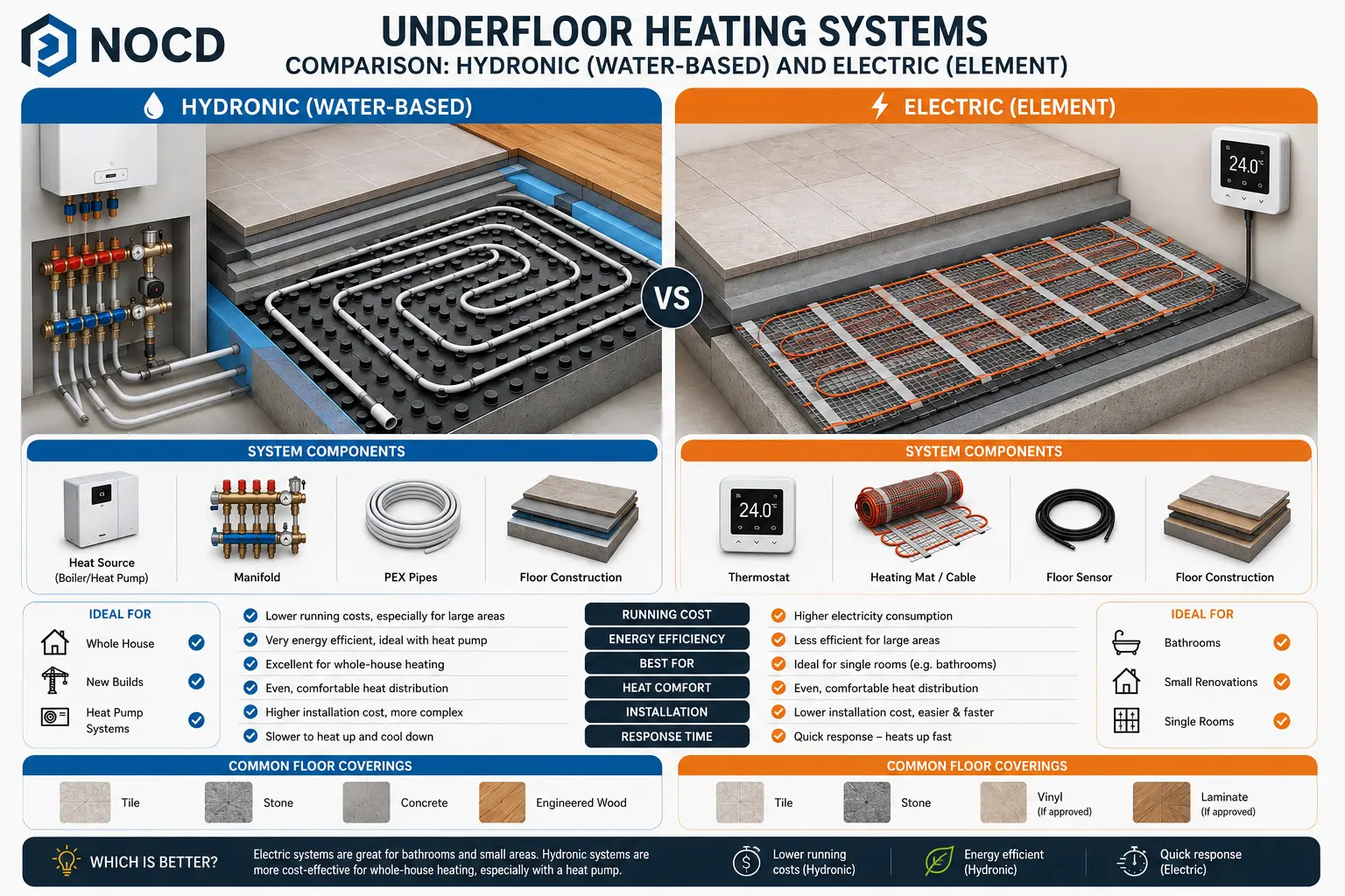 underfloor heating