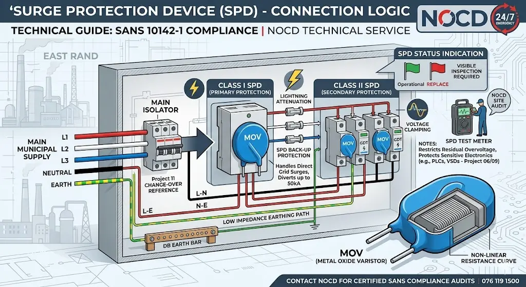 Surge Protection Logic Diagram
