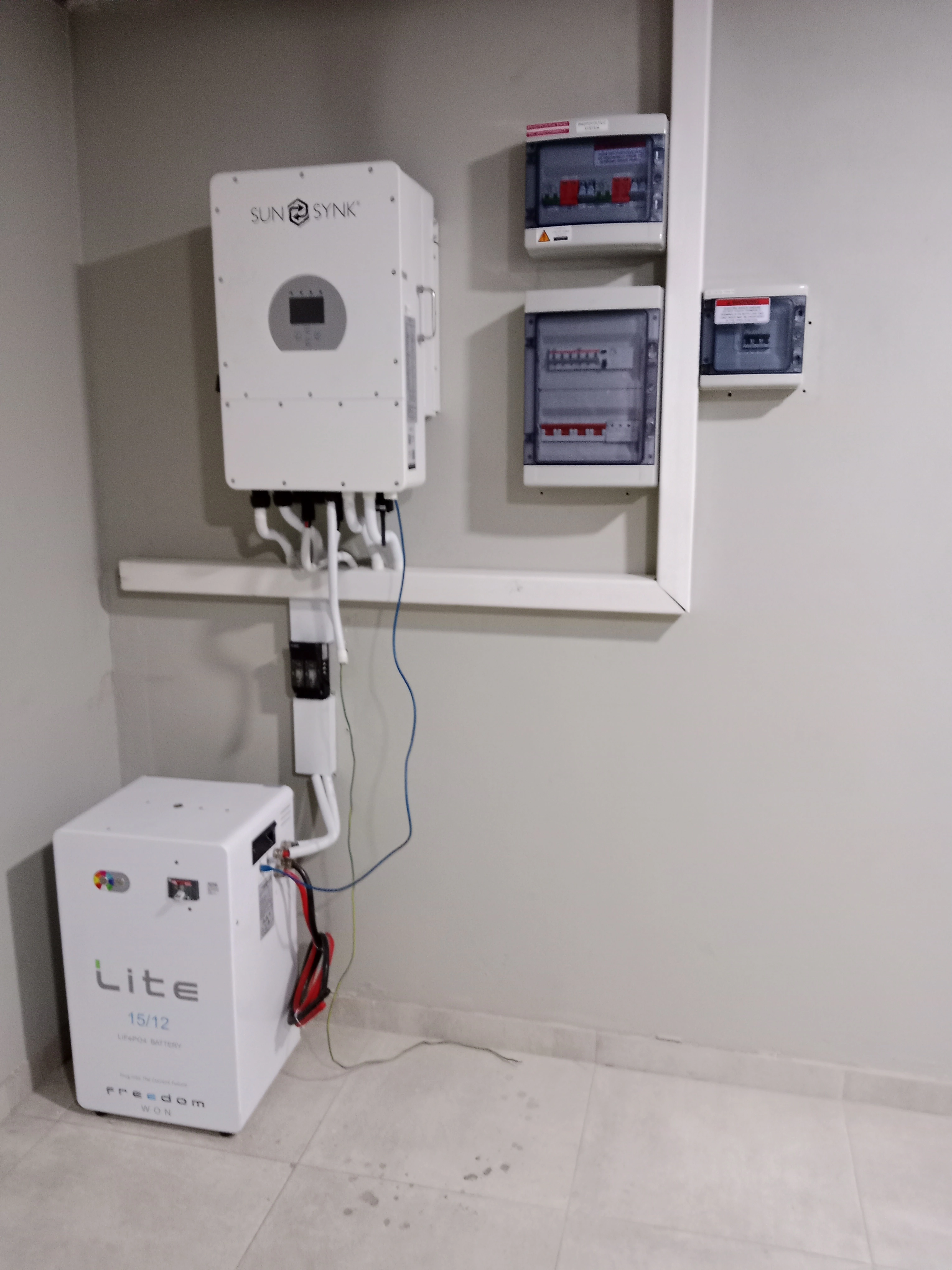 13kW Hybrid 3 Phase Solar Installation Germiston